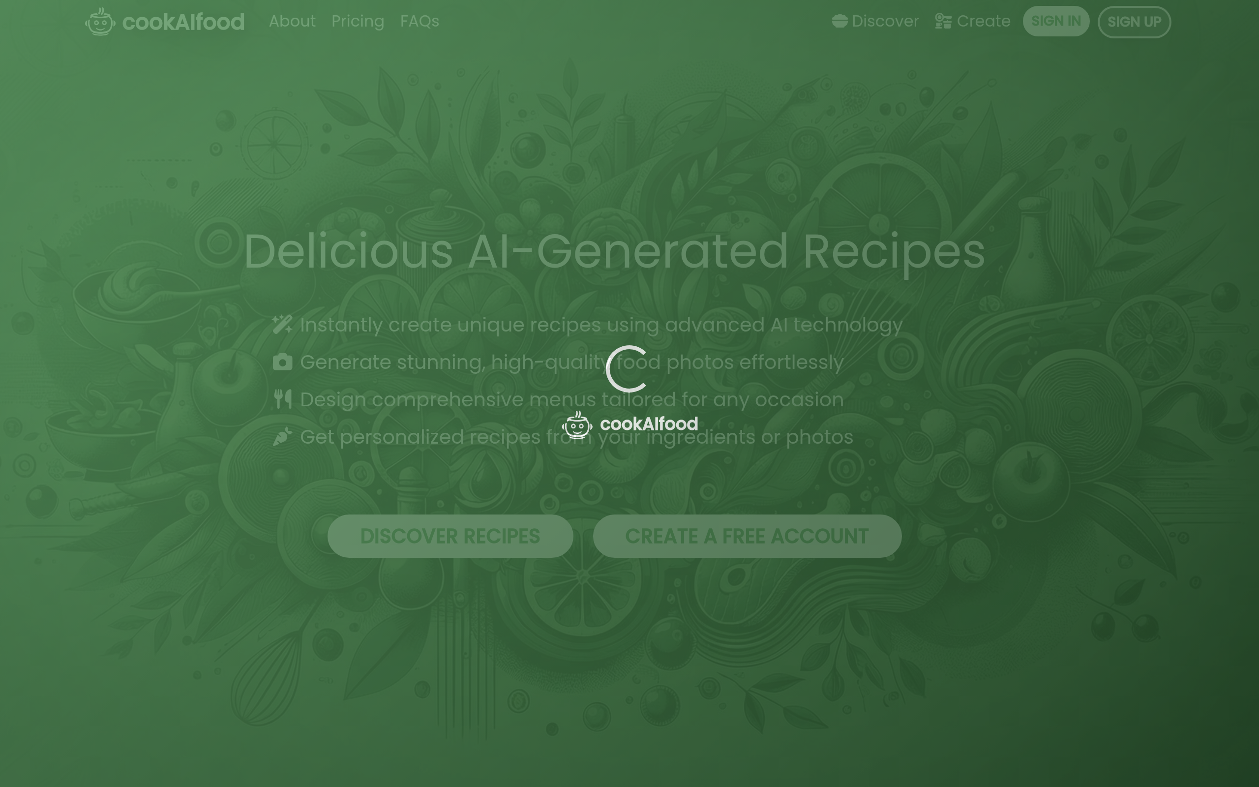 cookAIfood | AI Recipes