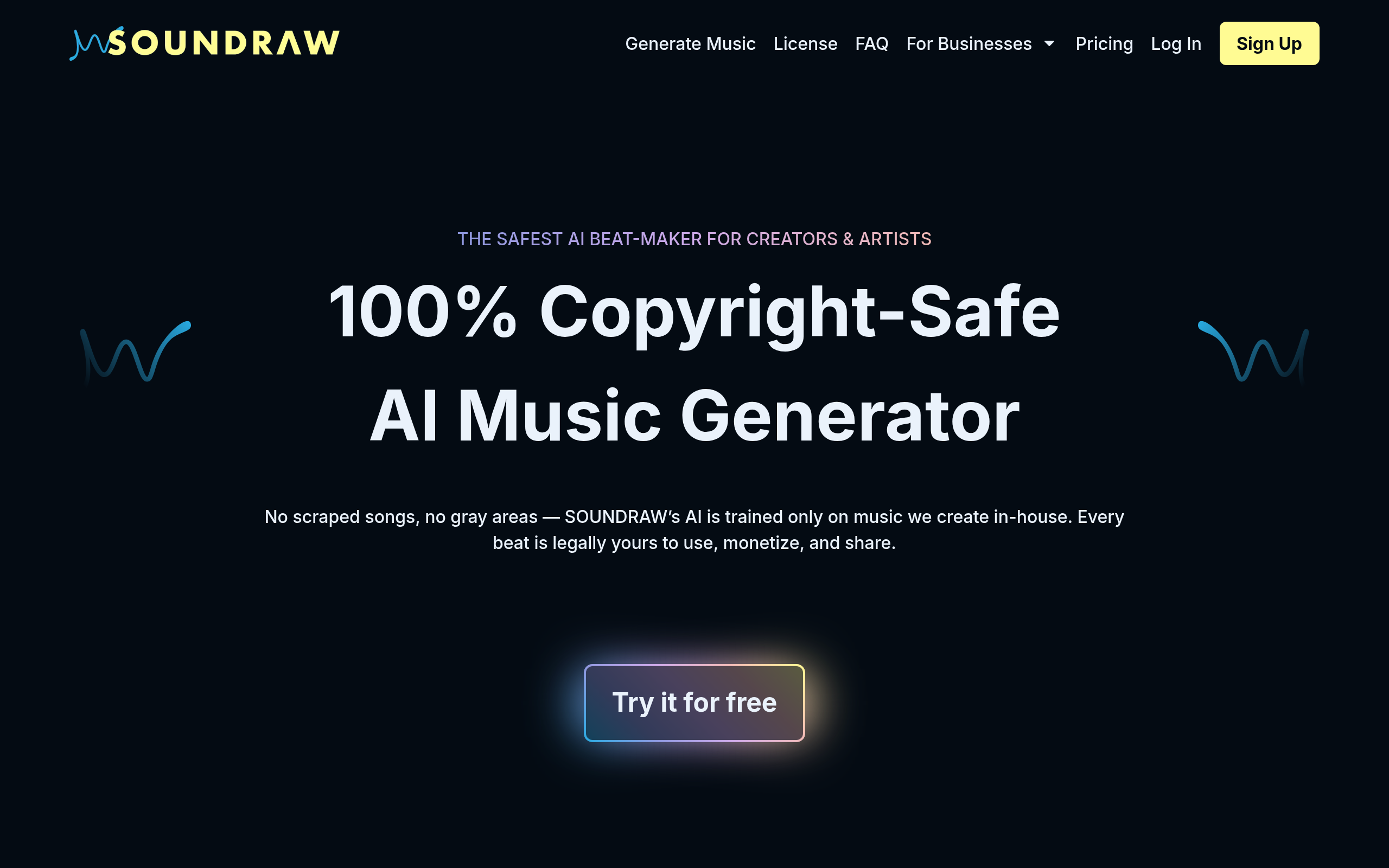 SOUNDRAW | AI Music Generator – Royalty Free Beats