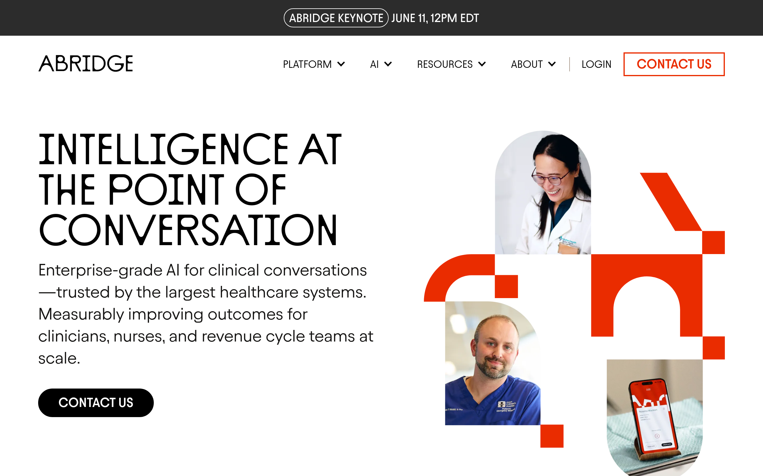 Generative AI for Clinical Conversations | Abridge
