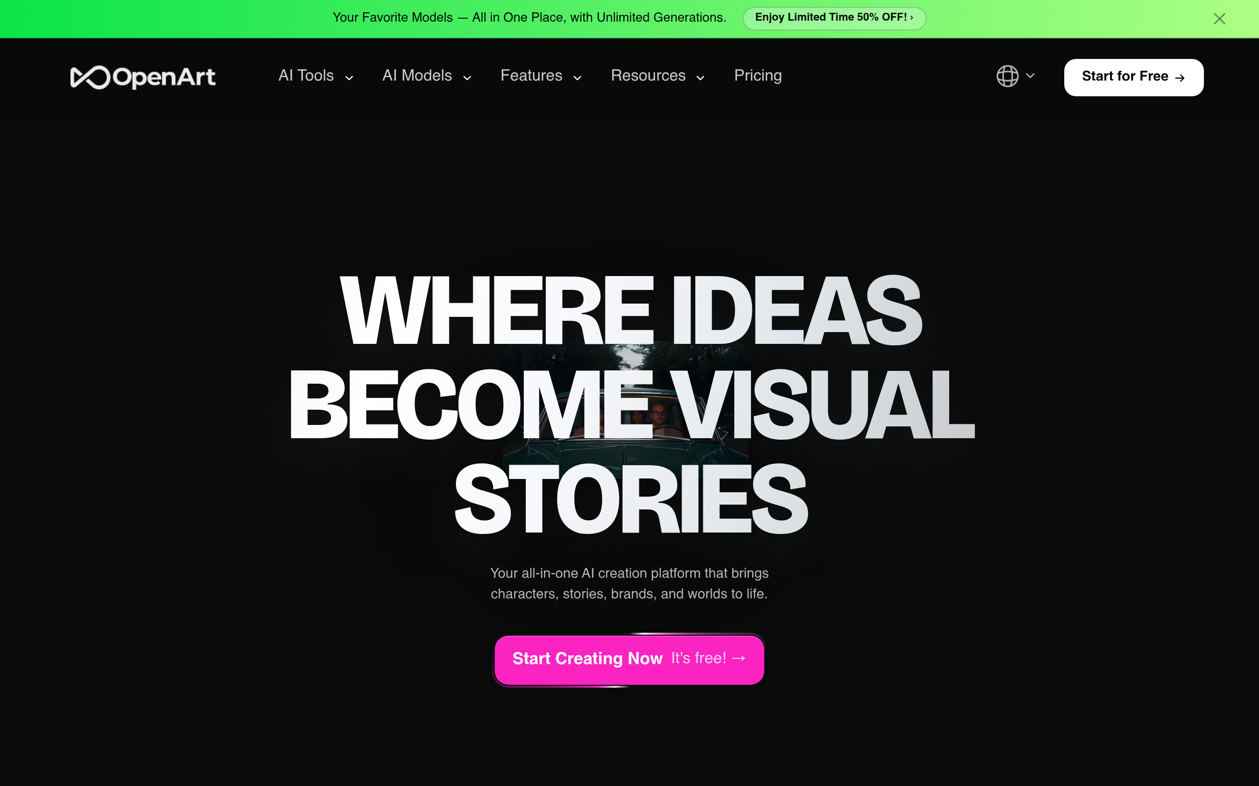 AI Art Generator: Free AI Image, Video &amp; Audio Generator