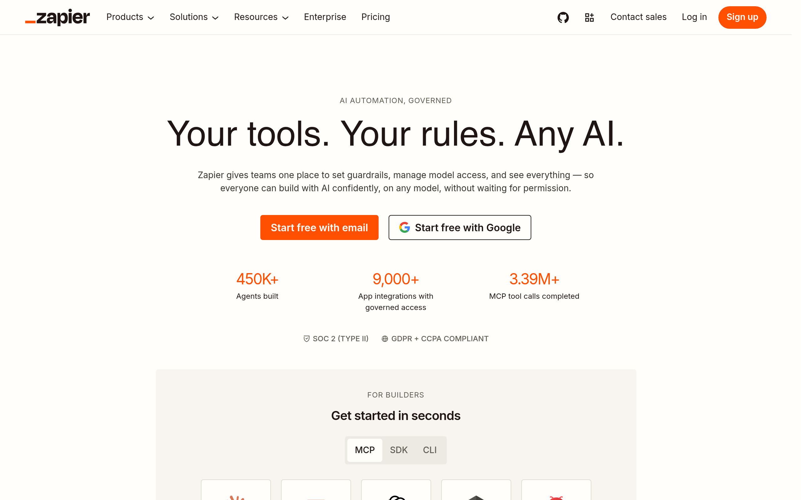 Zapier: Automate AI Workflows, Agents, and Apps