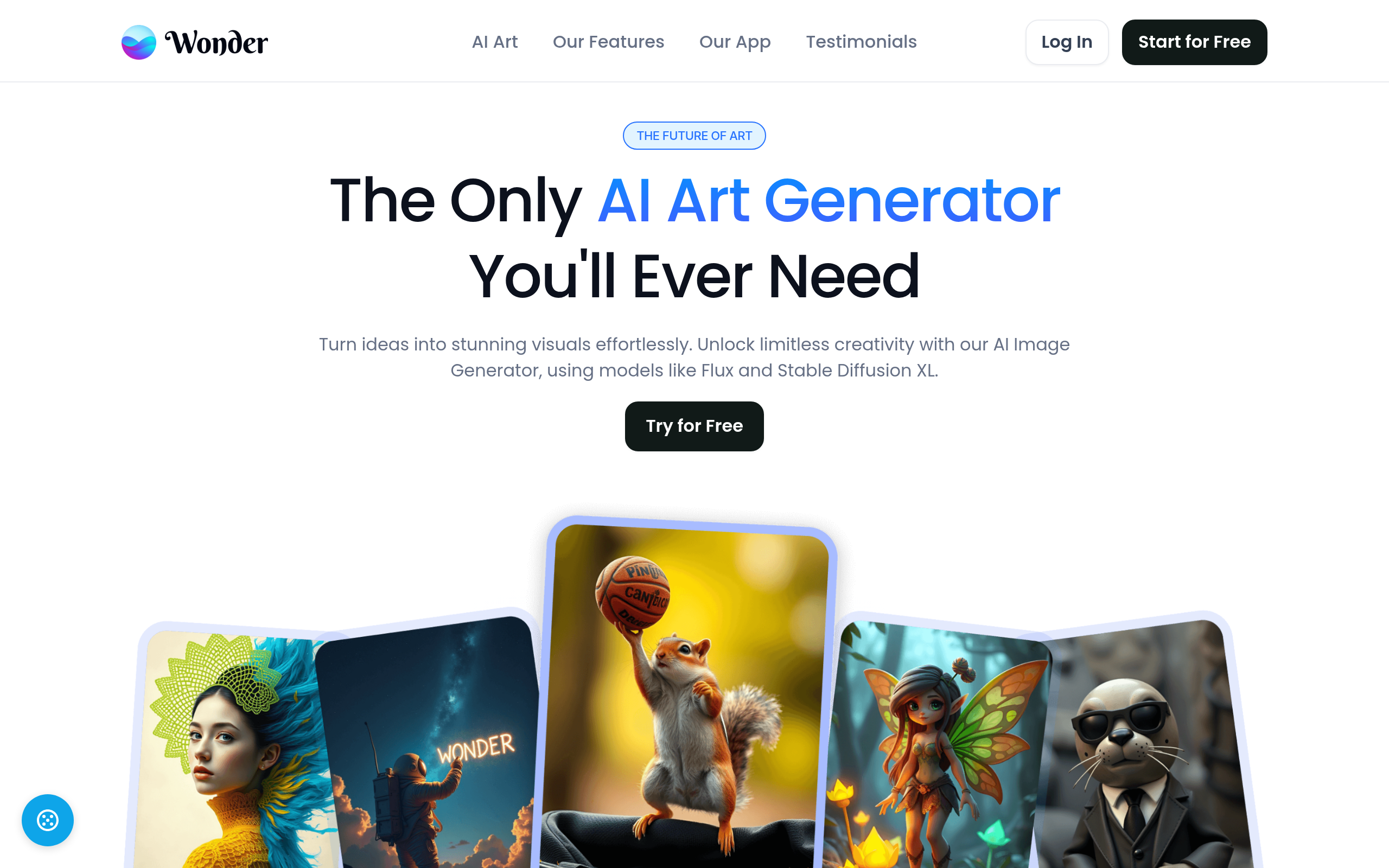 AI Art Generator | Wonder AI