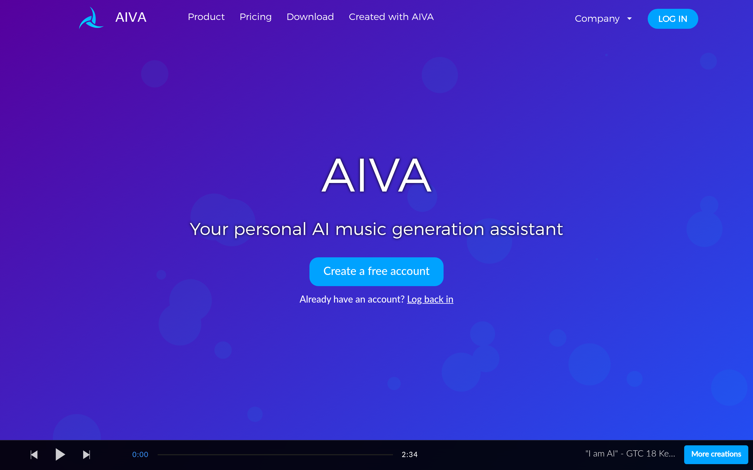 AIVA, the AI Music Generation Assistant