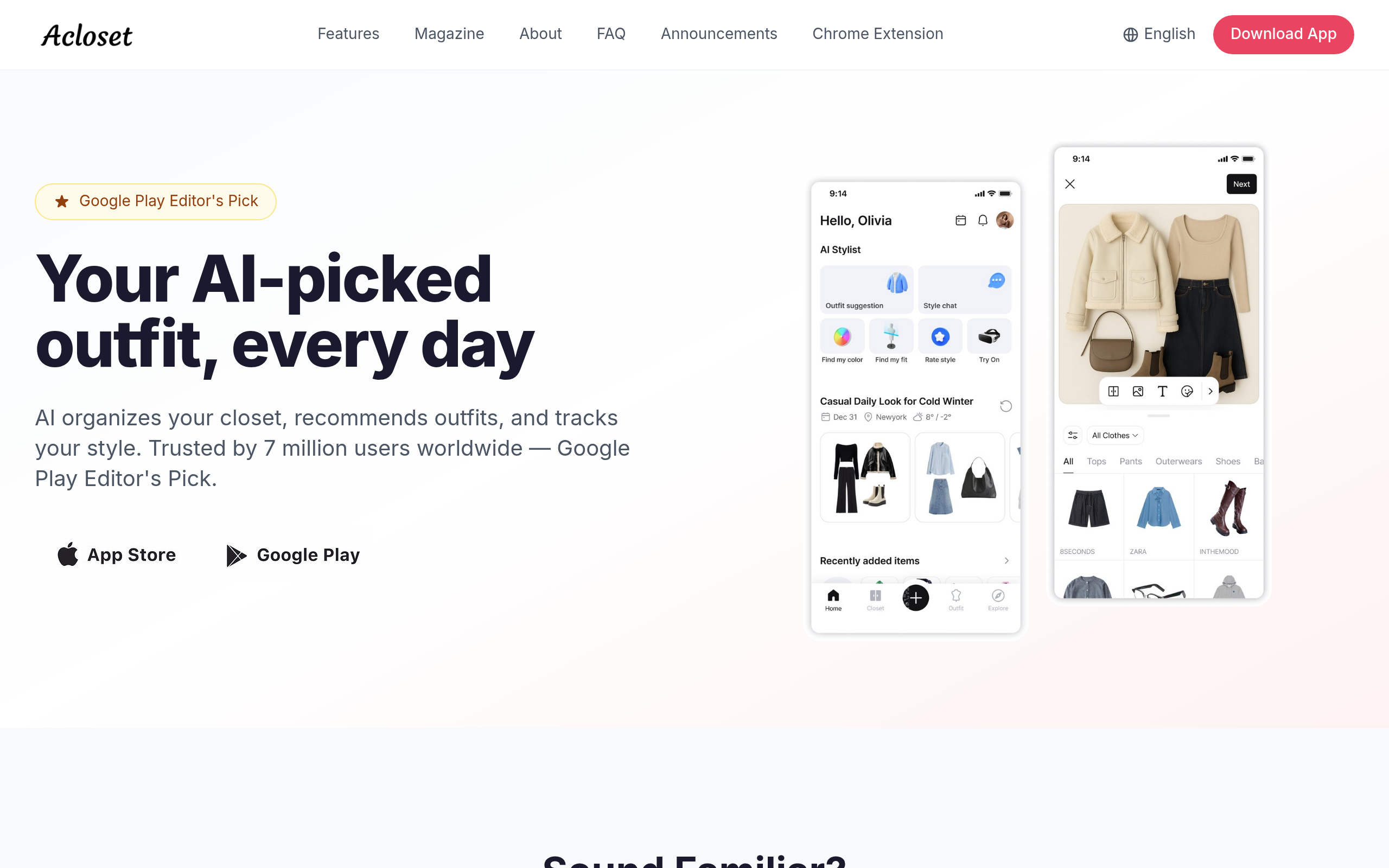 Acloset — Your AI-Powered Smart Closet