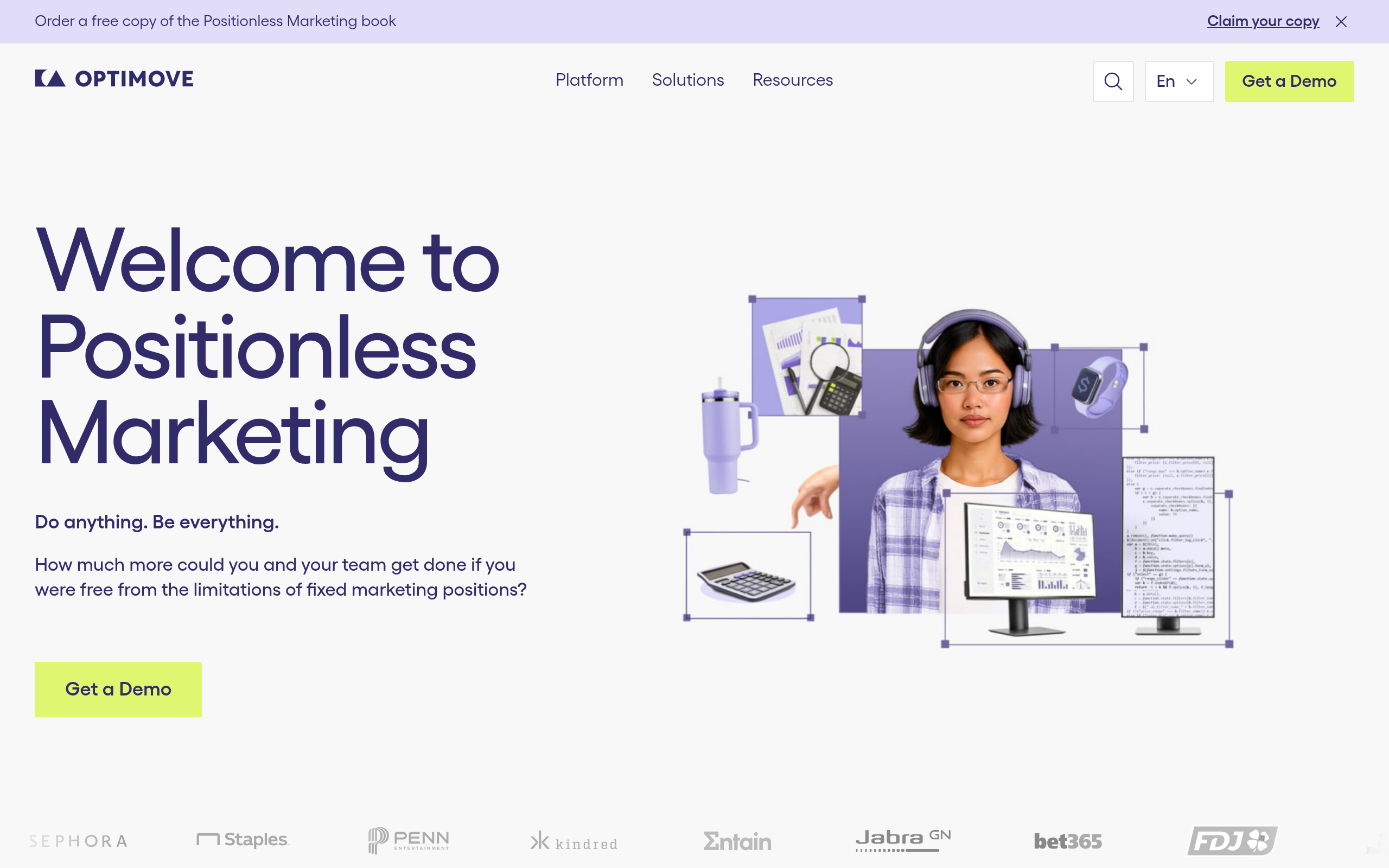 Optimove | Positionless Marketing Platform