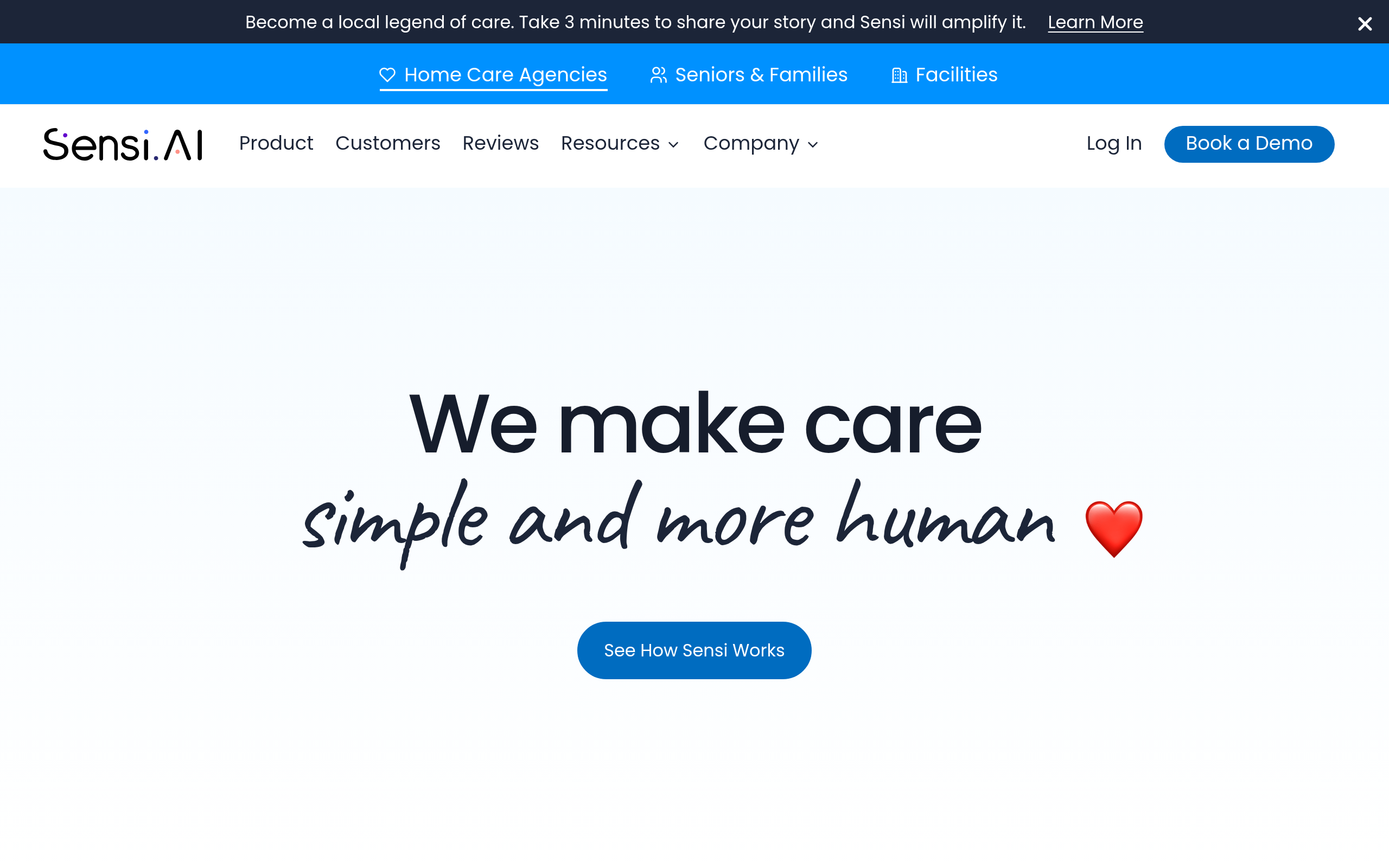 Sensi AI | Agentic Operating System for Senior Care