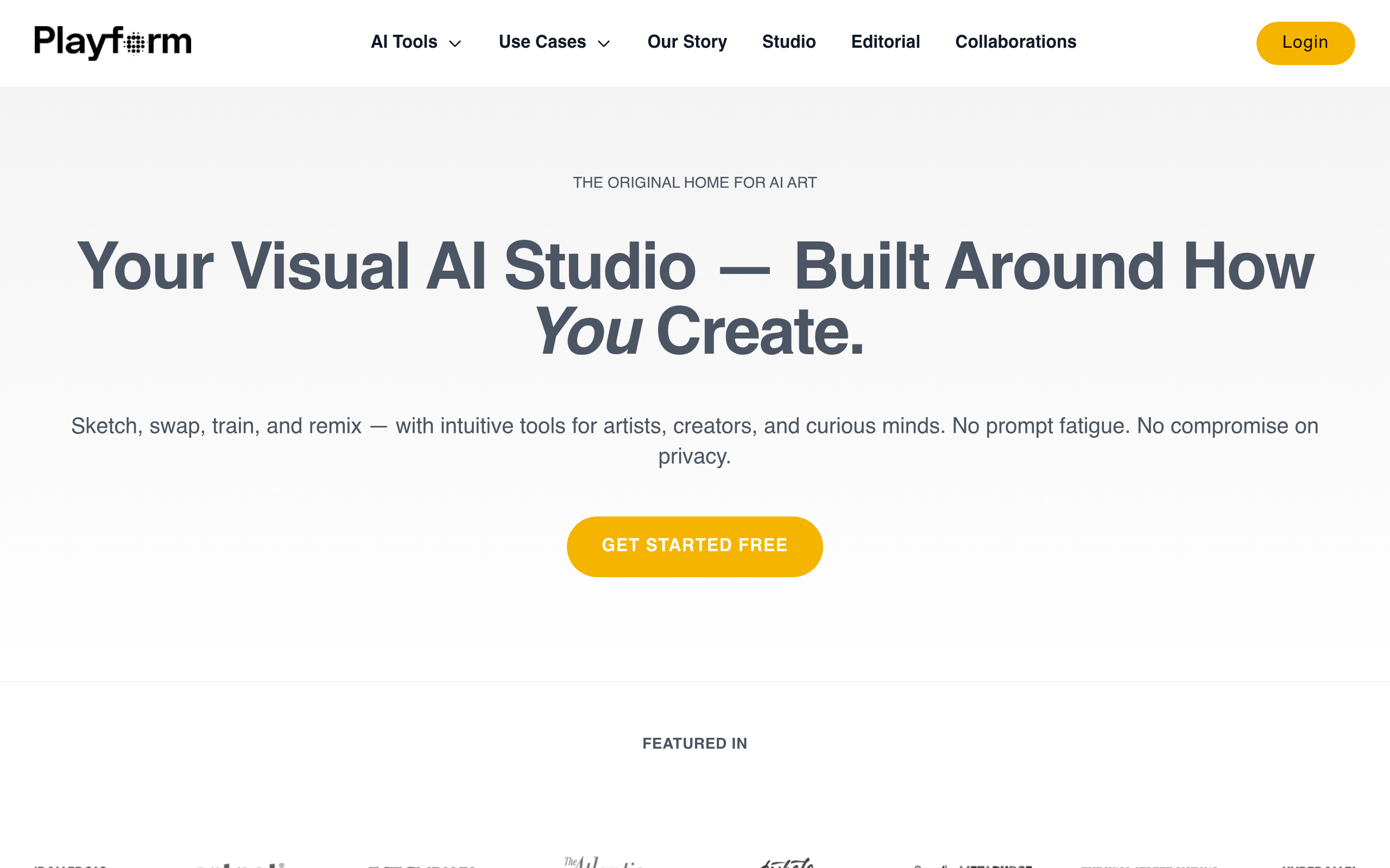 Playform - AI Art Generator