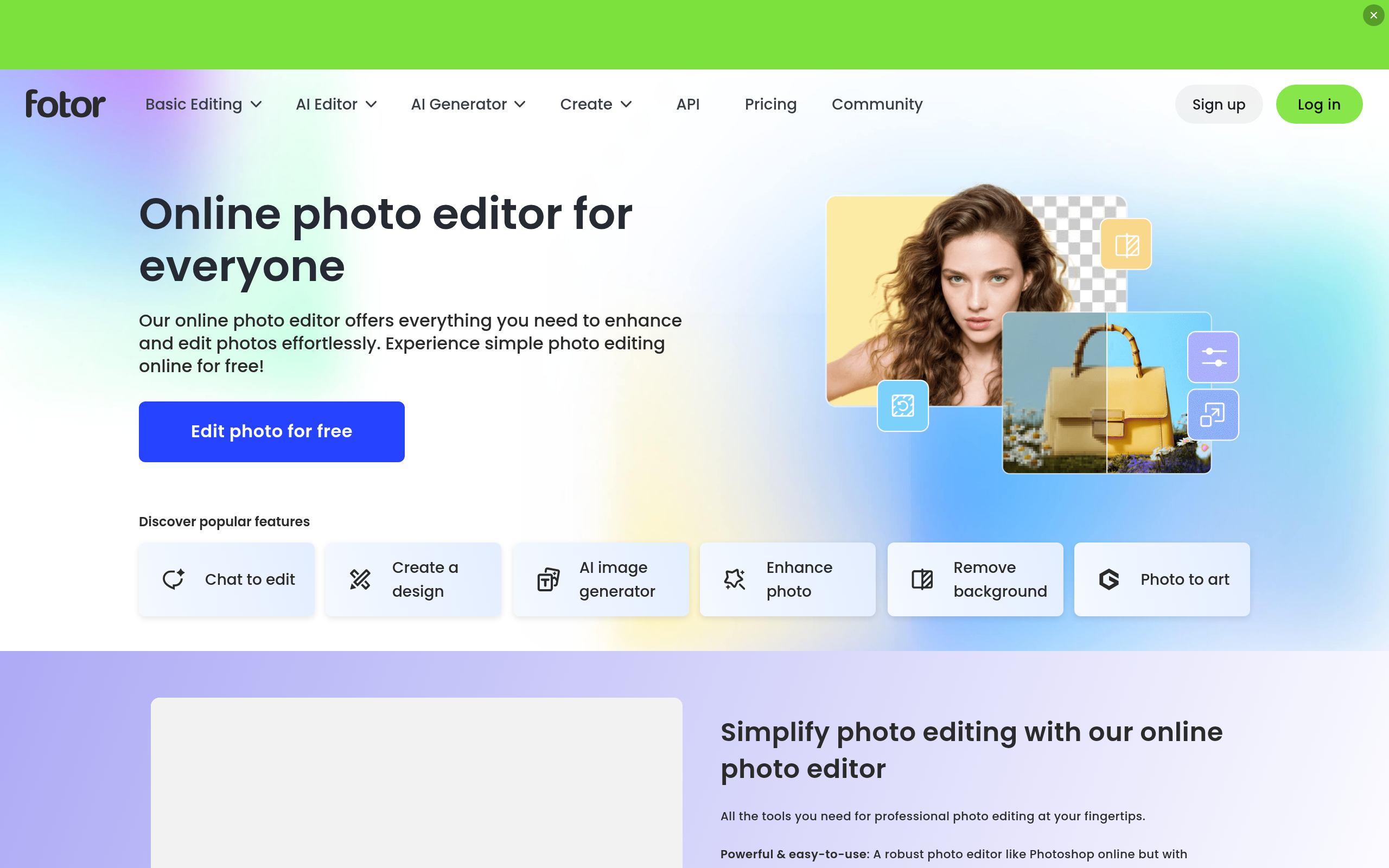 Photo Editor: Free Online Photo Editing &amp; Image Editor | Fotor