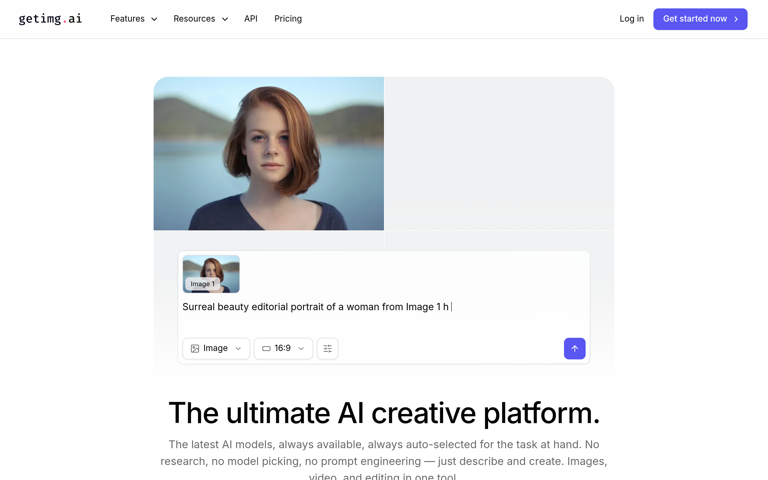 The ultimate AI creative platform | getimg.ai